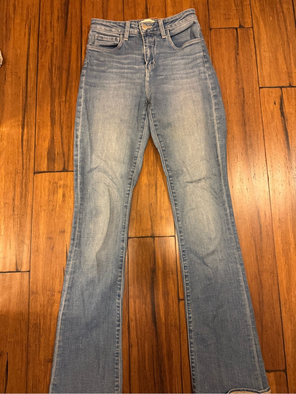 L'AGENCE Oriana High Rise Straight Leg Jeans Size 25
